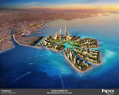 hpa new manila bay city of pearl architectural planning and project
