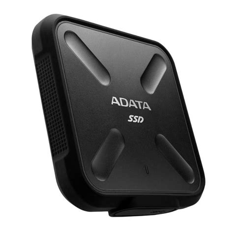 Adata Sd700 1tb Usb 31 Portable External Rugged Ssd Hard Drive Black