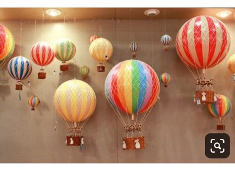 Hot Air Balloon Decorations Nursery Photos