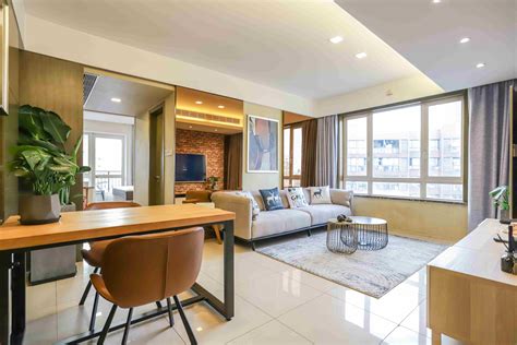 Large Sleek Modern 1br Apartment For Rent In North Jingan Shanghai