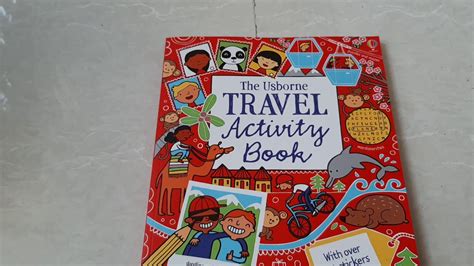 Usborne Travel Activity Book Youtube