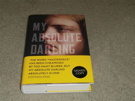 My Absolute Darling Signed Uk First Edition Hardcover With Belly Band By Gabriel Tallent New