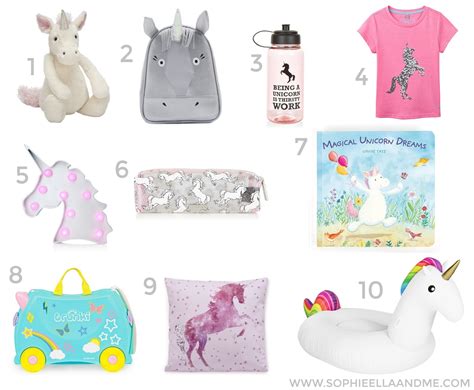 Wondering what are the best gifts for kids, babies or teenagers? Top 10 Unicorn Gifts For Children | Sophie Ella and Me