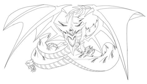 Slifer The Sky Dragon Coloring Pages Coloring Pages