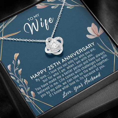 25th Wedding Anniversary T For Wife 25th Anniversary Etsy Canada