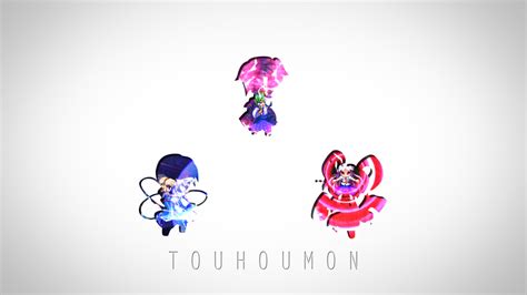 Made A Wallpaper Inspired By The Recent Pokemon Ones Touhou