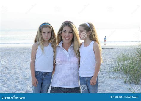Mother Daughters Beach Stock Photos Free Royalty Free Stock Photos From Dreamstime