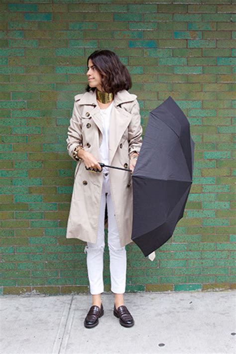 Imagine that your clothes, trousers and shoes get wet. What to Wear in the Rain: 14 Fashionable Stylish Raincoats for Fall | Glamour