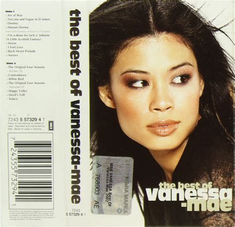 The Best Of Vanessa Mae By Vanessa Mae 2002 Tape Emi Cdandlp Ref