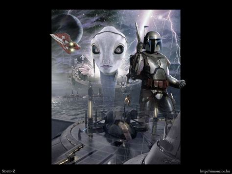 Wallpaper Jango Fett Star Wars Film Star Wars Poster Star Wars Clone