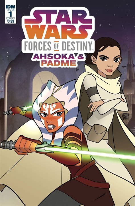 Star Wars Forces Of Destiny Ahsoka And Padme Comics Values Gocollect