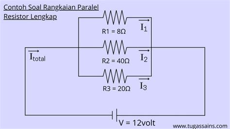 Contoh Soal Rangkaian Paralel Resistor Lengkap Beserta Pembahasannya