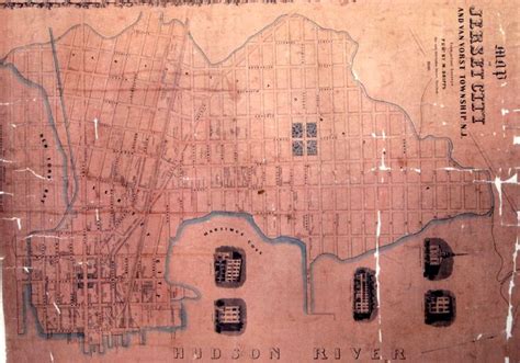 Old Jersey City Maps