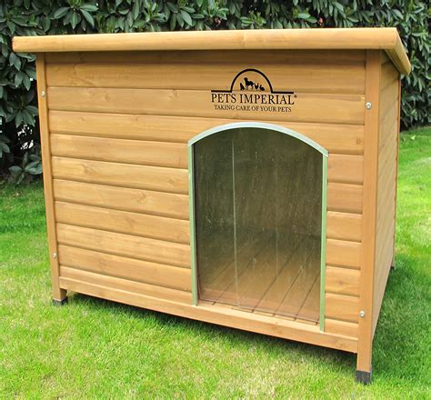 Pets Imperial Large Insulated Wooden Norfolk Dog Kennel - Pawsify