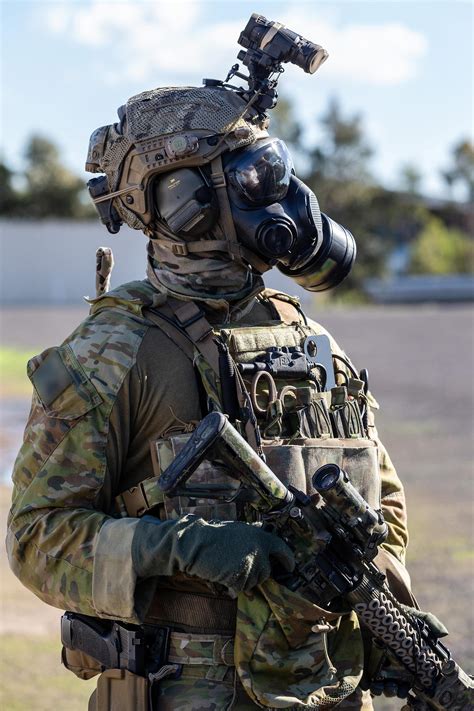Australian Army Soldier From 2nd Commando Regiment At Avalon Airport