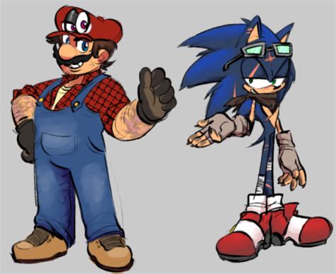 Mario And Sonic Au Tumblr