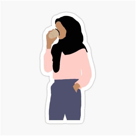 Hijab Stickers Girls Cartoon Art Cute Laptop Stickers Girl Stickers Riset