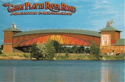 Great Platte River Archway Monument Julie O Postcard