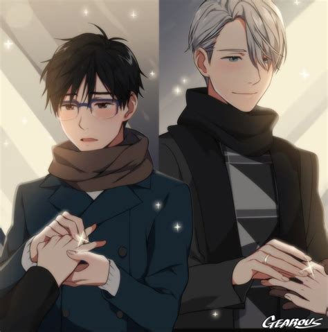 Viktor Nikiforov And Yuuri Katsuki Victuuri Yoi Yuri On Ice Yuri