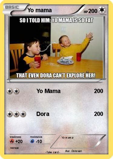 Pokémon Yo Mama 475 475 Yo Mama My Pokemon Card
