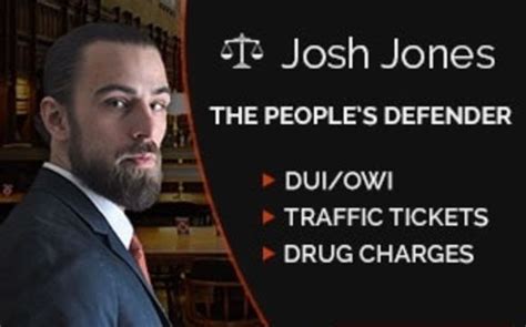 Michigan Criminal Defense Attorney By Law Office Of Josh Jones Pllc In Auburn Hills Mi Alignable