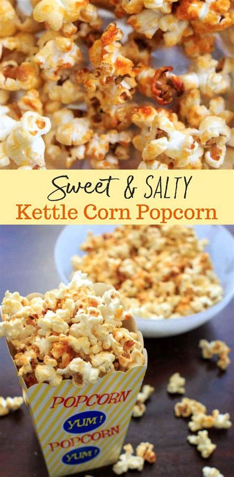 Sweet And Salty Kettle Corn 4 Ingredients Vegan