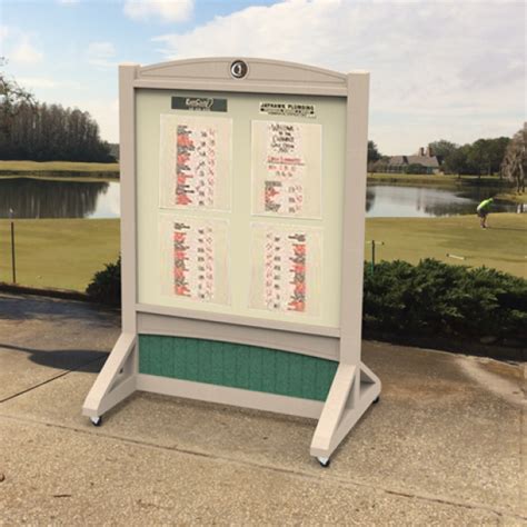 Portable Scoreboard Large Designer Golf Products