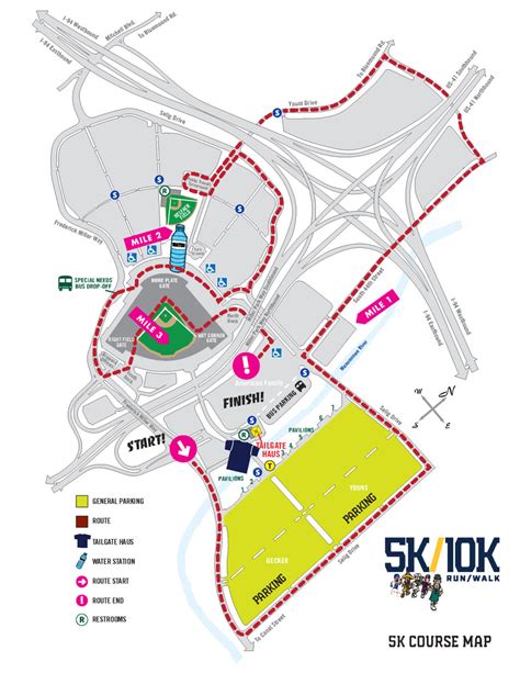 Course Map And Parking Instructions Brewers 5k Famous Racing Sausages