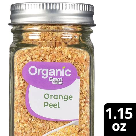 Great Value Organic Orange Peel 115 Oz