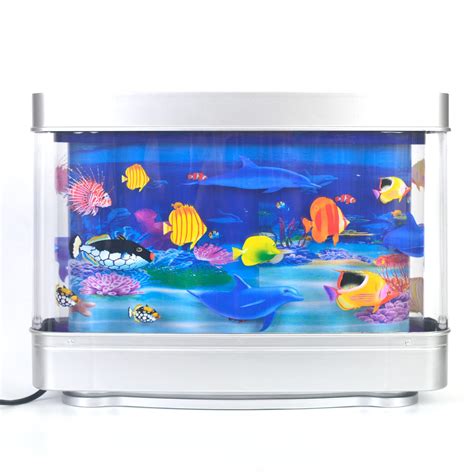 Fake Fish Moving Picture Lamp Aquarium Motion Fish Night Light T Toy