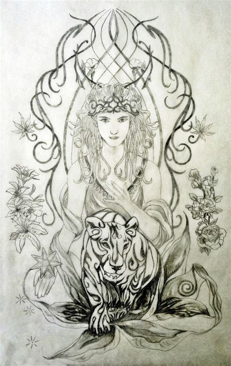 Force Of Nature Sacred Tattoo Design Tania Marie