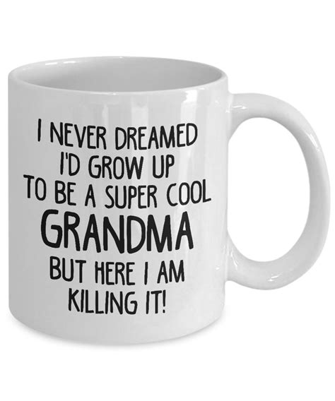 Grandma T Grandma Mug Grandma Coffee Mug Grandma T Etsy