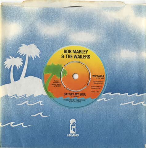 Bob Marley And The Wailers Satisfy My Soul Uk 7 Vinyl Single 7 Inch Record 45 81498