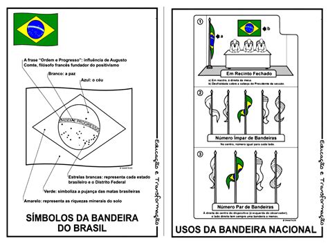 Atividade Da Bandeira Do Brasil Edulearn