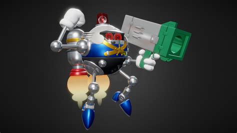 Heavy Gunner Sonic Mania D Model By Lillya E Sketchfab Hot Sex Picture