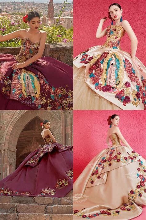 virgen de guadalupe quince dress by ragazza m18 118 charro quinceanera dresses quince dresses