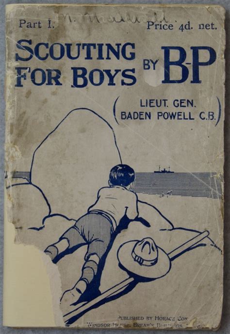 1908 Original Issue Of Scouting For Boys National Scout Museum On