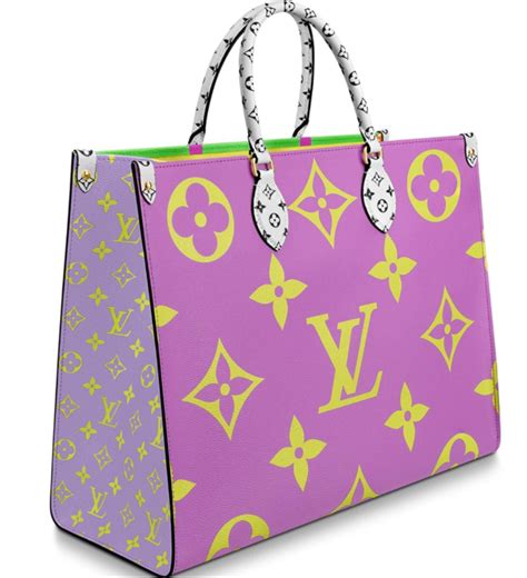Lv On The Go Tote Sizes Chart