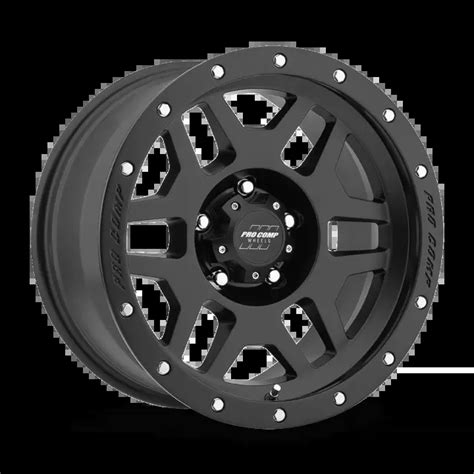 18x9 Pro Comp 5041 Phaser Satin Black Wheels 6x135 12mm Set Of 4 855