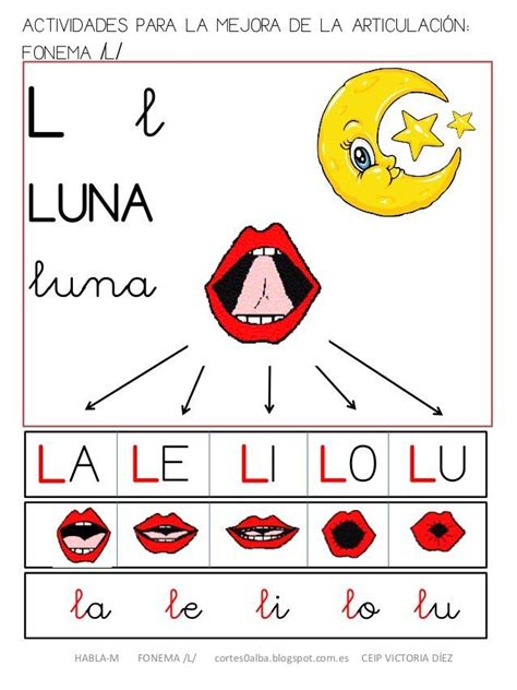 19 Best Fonemas Images On Pinterest Speech Language Therapy