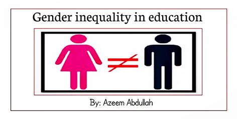 Gender inequality in education - The Baloch News