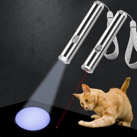 Cat Chaser Toy Interactive Led Light Pointer Cat Laser Toy Creative Pet