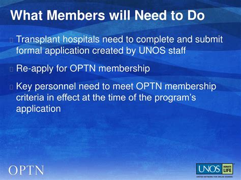 PPT - Membership Requirements for VCA Transplant Programs PowerPoint