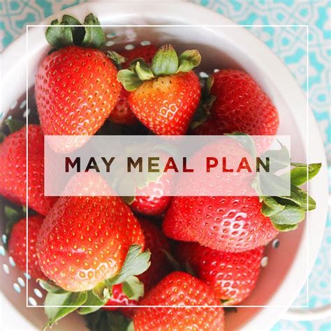 May Meal Plan Total Body Nourishment Lauren Venosta