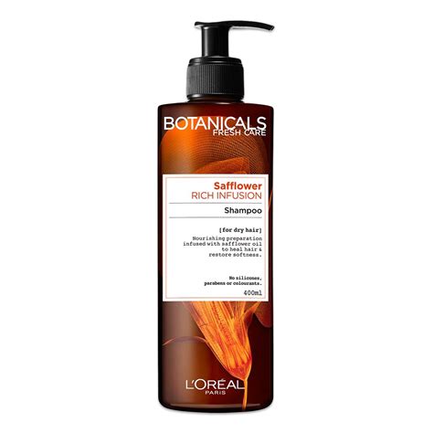 Loreal Botanicals Fresh Care Safflower Rich Infusion Shampoo 400ml
