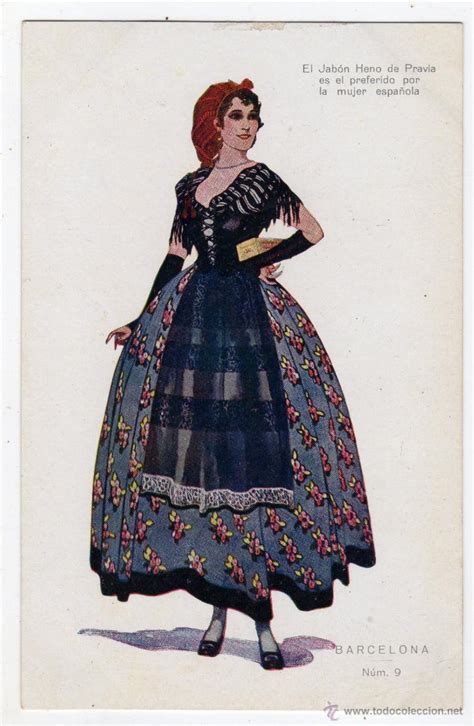 Y aquí tenéis la ropa que usaban en la zona de la actual turquía. Postal barcelona - mujer con traje típico - pub - Vendido ...
