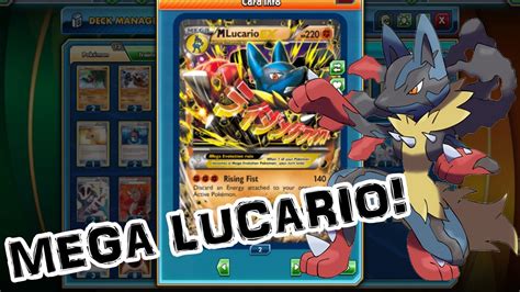 So @sissel night tagged me to do the #pokecardchallenge so here's the card i made! Mega Lucario EX! Pokemon Trading Card Game Online - YouTube