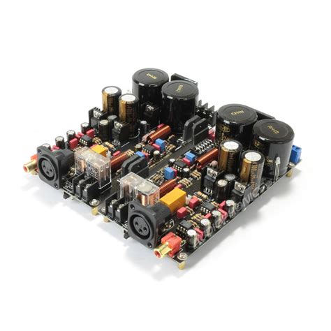 Mono Power Amplifier Modules Lm X W Ohm Pair Audiophonics