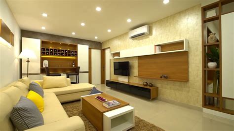 Gorgeous 2bhk Apartment Interiors By Dlife Interior Designers Youtube