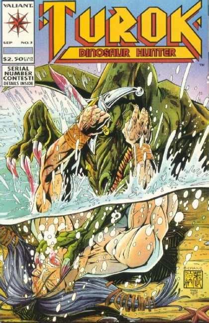 Cover Of A S Era Comic Book Featuring Video Game Character Turok